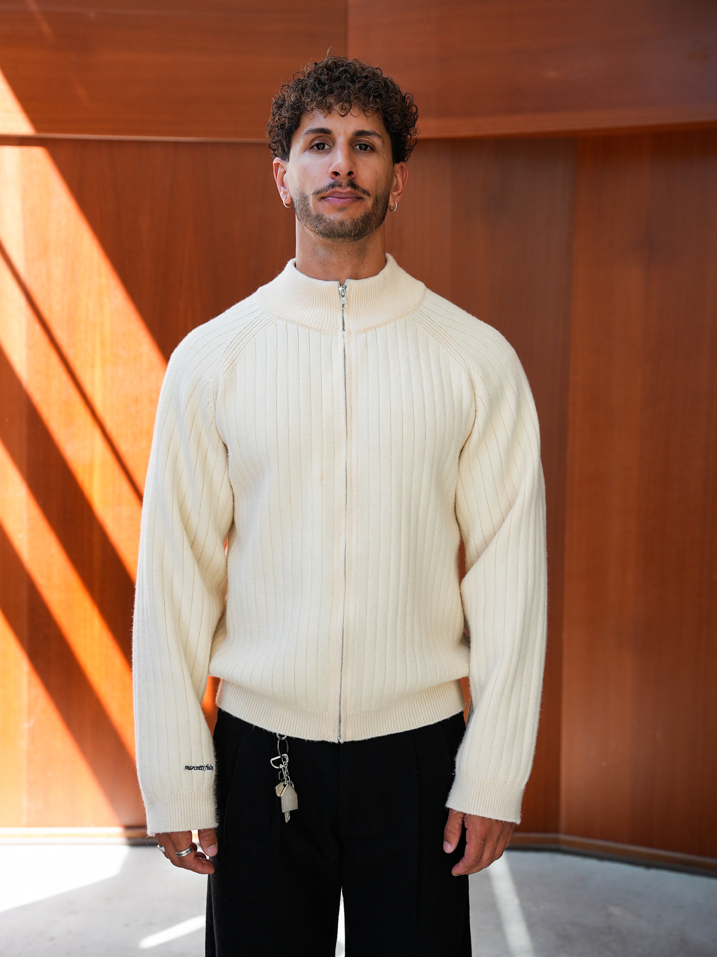 Knitjacket beige